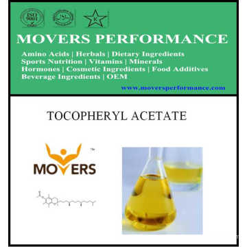 Heißer Slaes Kosmetischer Inhaltsstoff: Tocopherylacetat mit CAS-Nr .: 58-95-7